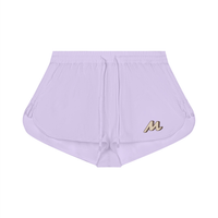 Shorts de sport pour femme avec cordon de serrage