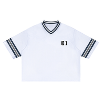 Jersey de football unisexe rayé à coupe ample - Gain