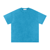 T-shirt oversize en coton à effet délavé « neige »
