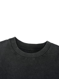 T-shirt coupe carrée, délavage et ourlet usé - Cross